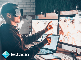 Imagem ilustrativa de Pensamento Computacional Aplicado a Jogos e Realidade Virtual e Aumentada