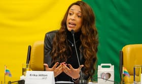 É uma imagem do post com o título CNU: deputada Erika Hilton cobra vagas para trans e travestis