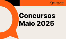 É uma imagem do post com o título Concursos Maio 2025: edital PF, Penal PB e outros previstos