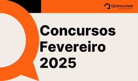 É uma imagem do post com o título 20 concursos previstos para fevereiro de 2025: veja lista!