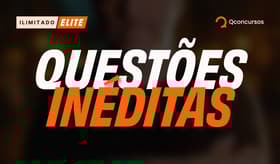 É uma imagem do post com o título Como funciona Questões Inéditas: conheça ferramenta