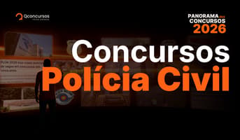 É uma imagem do post com o título Concurso Polícia Civil: PC RJ, PC TO, PC PR e mais previstos