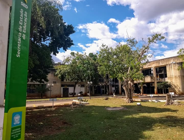 Fachada de Estado de Educação do Estado do Mato Grosso do Sul