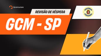 É uma imagem do post com o título Concurso GCM SP: assista revisão às vésperas da prova