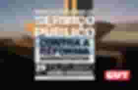 É uma imagem do post com o título Servidores fazem marcha nacional contra a Reforma Administrativa