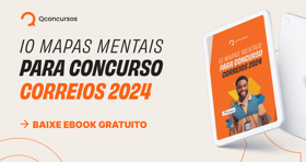 É uma imagem do post com o título Concurso Correios: baixe mapas mentais e estude de graça