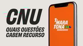 É uma imagem do post com o título CNU: professores orientam quais questões cabem recursos. Assista!