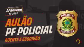 É uma imagem do post com o título Concurso PF Policial: aulão gratuito acontece neste sábado, 7
