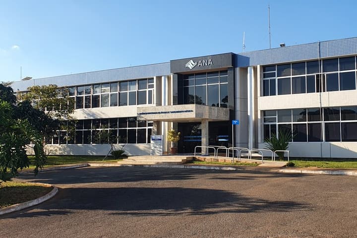Fachada da Agência Nacional de Águas