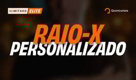 É uma imagem do post com o título Raio-X Personalizado: saiba o que priorizar na prova do concurso