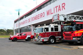 É uma imagem do post com o título Corporação mantém previsão de novo concurso Bombeiros DF em 2024