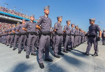 É uma imagem do post com o título Com o concurso aberto, veja o salário do soldado da PM SP