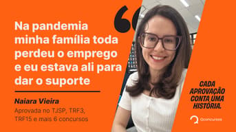 É uma imagem do post com o título Aprovada no TJ SP viu em concurso forma de mudar situação de vida