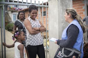 É uma imagem do post com o título Aprovados em concursos podem atuar em missões humanitárias