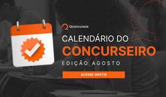 É uma imagem do post com o título Calendário de concursos agosto 2026: editais, inscrições e provas