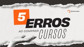 É uma imagem do post com o título Black Friday e concursos: top 5 erros ao comprar cursos