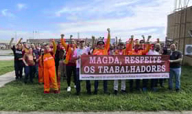 É uma imagem do post com o título Greve na Petrobras tem concurso e home office entre as pautas