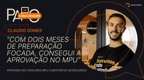 É uma imagem do post com o título Concurso MPU: aprovado conta como se preparou para passar