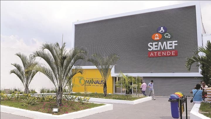 Fachada da Semef Manaus (Foto: Robervaldo Rocha/CMM)