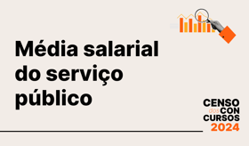 É uma imagem do post com o título Censo dos concursos 2024: salário médio por esfera governamental
