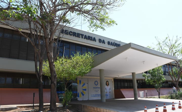 Fachada da Secretaria de Estado de Saúde do Tocantins (Foto: Ananda Santos/Governo do Tocantins)