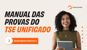 É uma imagem do post com o título Baixe manual para provas do concurso TSE Unificado. Gratuito!