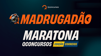 É uma imagem do post com o título Concurso Correios: participe do Madrugadão com aulas gratuitas