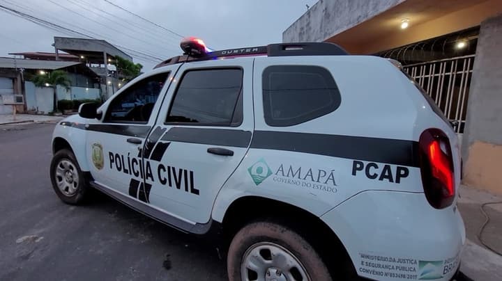 Viatura da Polícia Civil do Amapá