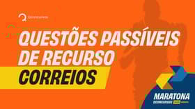 É uma imagem do post com o título Questões passíveis de recurso Correios: quais podem ser anuladas?