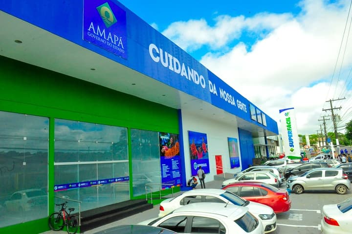Fachada de órgão público do Amapá