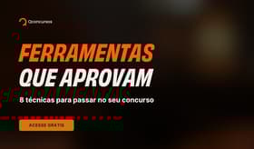 É uma imagem do post com o título Ferramentas que Aprovam: 8 técnicas para passar em concursos