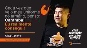 É uma imagem do post com o título Aprovado no concurso PRF fala de estudos e rotina como policial