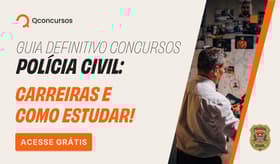 É uma imagem do post com o título Concursos Polícia Civil: baixe agora o guia completo de estudos