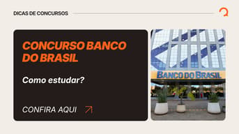 É uma imagem do post com o título Como estudar para o concurso Banco do Brasil 2026?