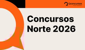 É uma imagem do post com o título Top 5 concursos 2026 no Norte: veja as vagas previstas