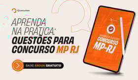 É uma imagem do post com o título Caderno de questões do concurso MP RJ: baixe grátis e pratique