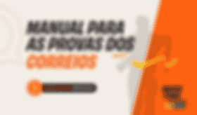 É uma imagem do post com o título Concurso Correios: baixe manual gratuito para as provas