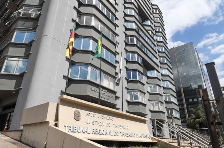 Prédio do TRT RS (Foto: Érico Ramos/TRT RS)