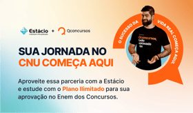 É uma imagem do post com o título Estácio e Qconcursos: parceria traz preparação completa para CNU