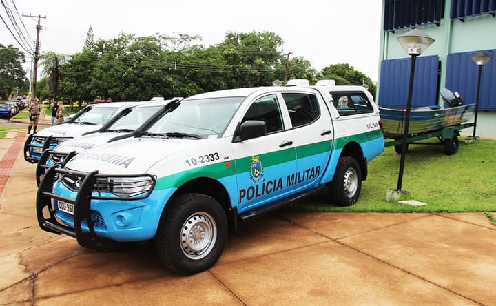 Viaturas da Polícia Militar de Mato Grosso do Sul