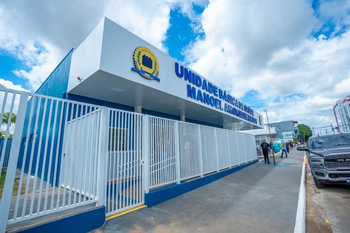 Fachada do prédio de uma das unidades básica de saúde de Porto Velho RO