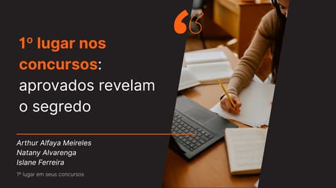 Aprovados de alta performance: quem são e o que fazem?