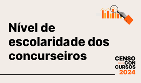 É uma imagem do post com o título Perfil dos concurseiros é de nível superior, revela Censo