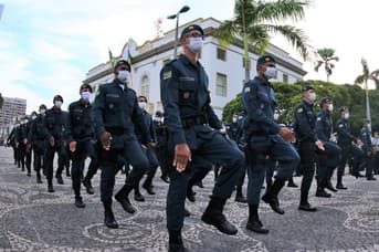 É uma imagem do post com o título Concurso PM SE: governador volta a confirmar novo edital em 2024