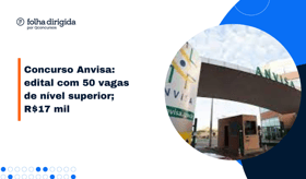 É uma imagem do post com o título Concurso Anvisa: saiba tudo sobre edital aberto, prazos e provas