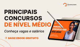 É uma imagem do post com o título Material gratuito: veja principais concursos de nível médio