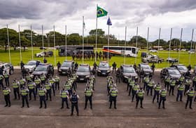 É uma imagem do post com o título Concurso PM DF para soldados é suspenso temporariamente; entenda!