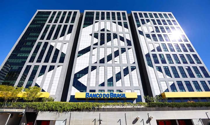 Fachada da sede do Banco do Brasil, em Brasília (Foto: Marcelo Camargo/Agência Brasil)