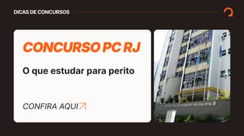 É uma imagem do post com o título Concurso PC RJ: o que estudar para perito? Confira!