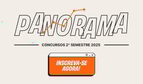 É uma imagem do post com o título Panorama concursos 2º semestre: mentora detalha hoje como estudar